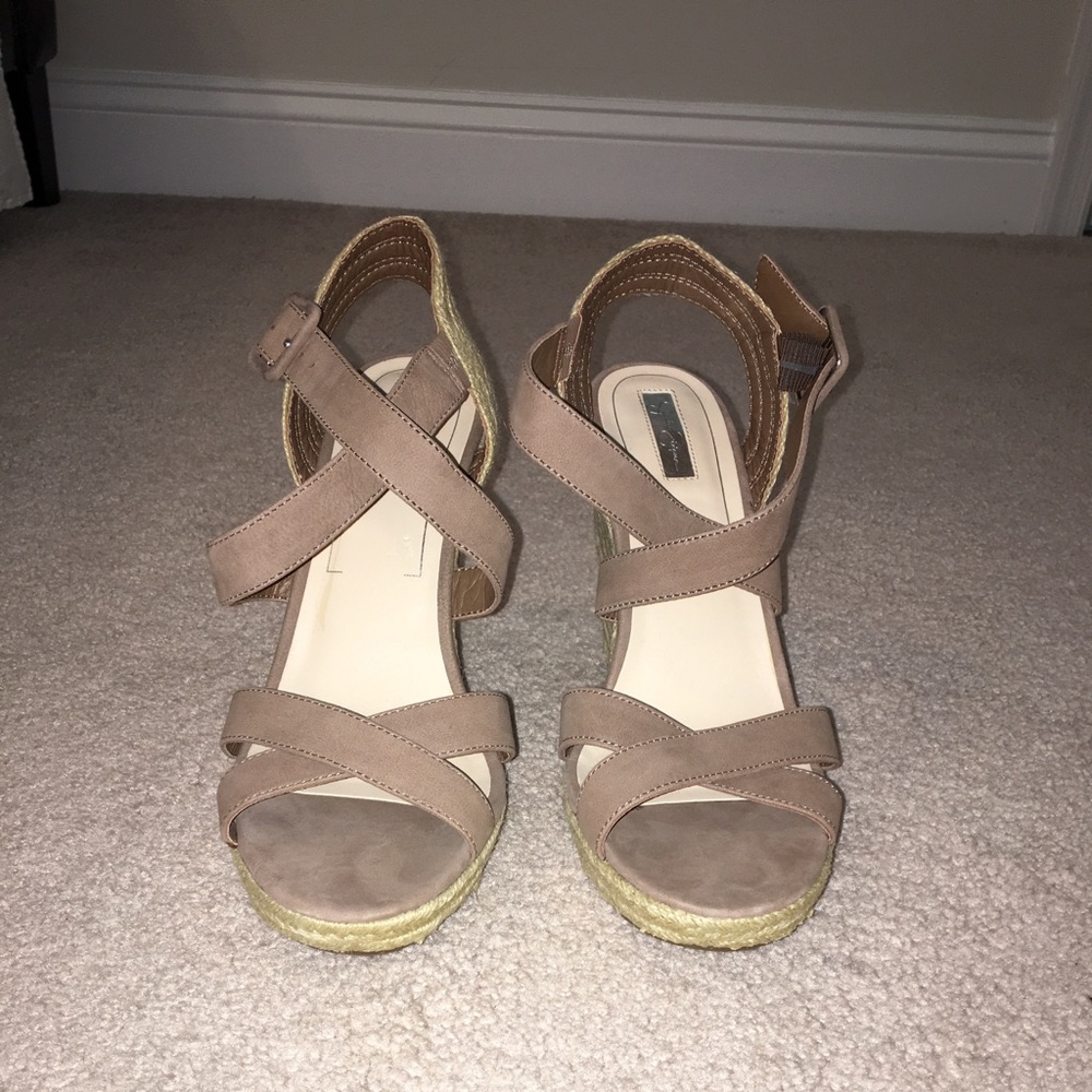 Jessica Simpson Wedges Size 10